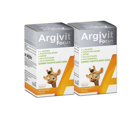 2 of Argivit Adult Growth Support and Length 30 Tablets , Pack of 2